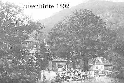 Luisenhütte 1892